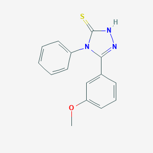 5-(3-methoxyphenyl)-4-phenyl-4H-1,2,4-triazole-3-thiol