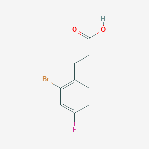 3-(2-Bromo-4-fluorophenyl)propanoic acid