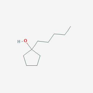 molecular formula C10H20O B071556 1-(N-Pentyl)cyclopentanol CAS No. 194800-16-3