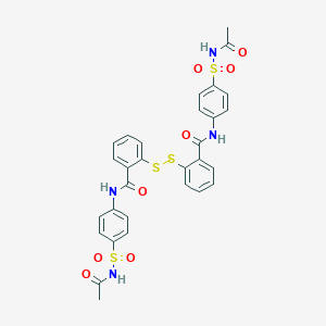 molecular formula C30H26N4O8S4 B071579 DIBA-2 CAS No. 171744-40-4
