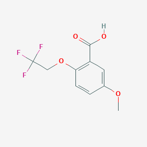 5-methoxy-2-(2,2,2-trifluoroethoxy)benzoic Acid