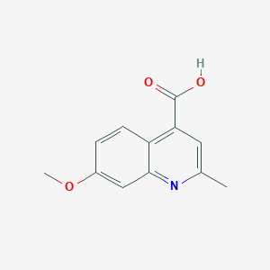 7-Methoxy-2-methylquinoline-4-carboxylic acid