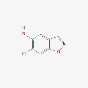 6-Chlorobenzo[d]isoxazol-5-ol
