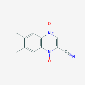 6,7-Dimethyl-2-cyanoquinoxaline 1,4-dioxide