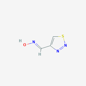 (NE)-N-(thiadiazol-4-ylmethylidene)hydroxylamine