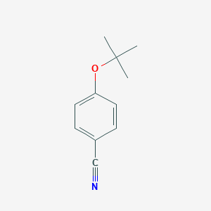 molecular formula C11H13NO B071709 4-Tert-butoxybenzonitrile CAS No. 185259-36-3