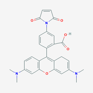 2-[3,6-bis(dimethylamino)-1H-xanthen-9-yl]-5-(2,5-dioxo-2,5-dihydro-1H-pyrrol-1-yl)benzoic acid