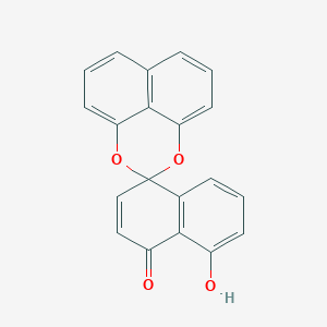 molecular formula C20H12O4 B071720 Palmarumycin CP(1) CAS No. 159933-90-1