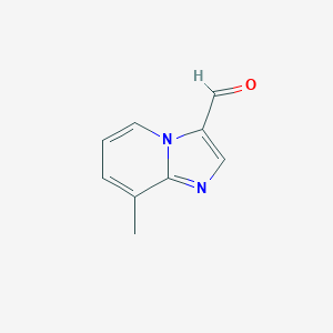 molecular formula C9H8N2O B071741 8-Methylimidazo[1,2-a]pyridine-3-carbaldehyde CAS No. 175878-16-7