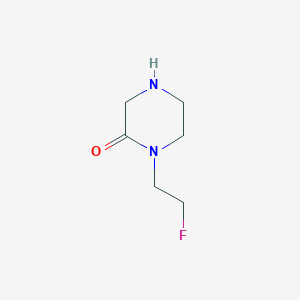 1-(2-Fluoroethyl)piperazin-2-one