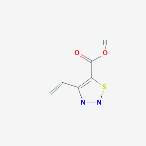 4-Ethenyl-1,2,3-thiadiazole-5-carboxylic acid