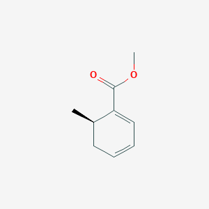 molecular formula C9H12O2 B071761 Methyl (6R)-6-methylcyclohexa-1,3-diene-1-carboxylate CAS No. 178991-18-9
