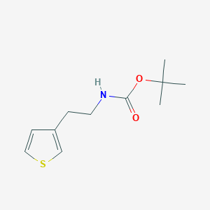 (2-Thiophen-3-YL-ethyl)-carbamic acid tert-butyl ester