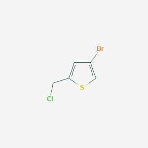molecular formula C5H4BrClS B071770 4-溴-2-(氯甲基)噻吩 CAS No. 170859-70-8