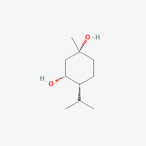 molecular formula C10H20O2 B071787 1-Hydroxyneomenthol CAS No. 193286-34-9