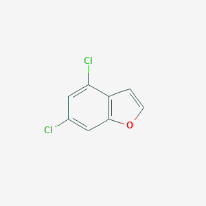 molecular formula C8H4Cl2O B071796 4,6-Dichlorobenzofuran CAS No. 175203-95-9