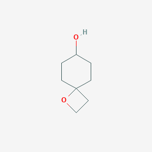 molecular formula C8H14O2 B071821 1-Oxaspiro[3.5]nonan-7-ol CAS No. 176598-06-4