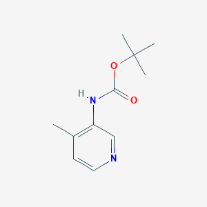 molecular formula C11H16N2O2 B071840 叔丁基-4-甲基吡啶-3-基氨基甲酸酯 CAS No. 180253-66-1
