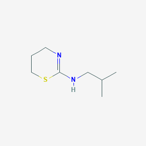 B071876 N-(2-methylpropyl)-5,6-dihydro-4H-1,3-thiazin-2-amine CAS No. 179116-10-0