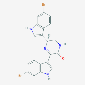 molecular formula C20H14Br2N4O B071902 Hamacanthin B CAS No. 160098-93-1