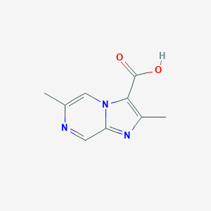 2,6-Dimethylimidazo[1,2-a]pyrazine-3-carboxylic acid