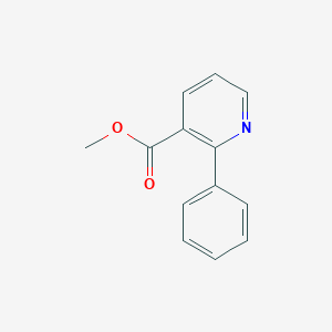 molecular formula C13H11NO2 B071911 Methyl 2-phenylnicotinate CAS No. 188797-88-8