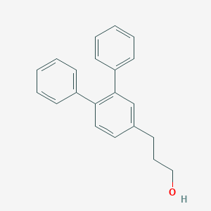 molecular formula C21H20O B071949 3-(3,4-Diphenylphenyl)propan-1-ol CAS No. 186835-06-3