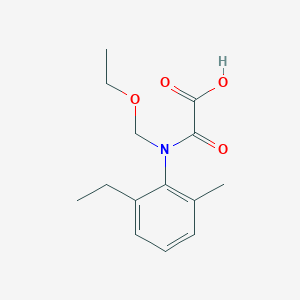 molecular formula C14H19NO4 B071952 Acetochlor oxanilic acid CAS No. 194992-44-4