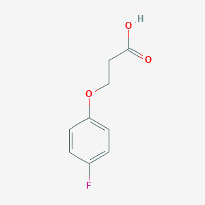 molecular formula C9H9FO3 B071959 3-(4-氟苯氧基)丙酸 CAS No. 1579-78-8
