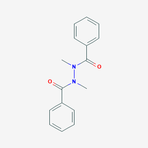molecular formula C16H16N2O2 B071961 N'-Benzoyl-N,N'-dimethylbenzohydrazide CAS No. 1226-43-3