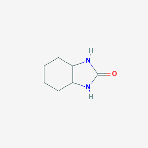 molecular formula C7H12N2O B071977 Hexahydro-2-benzimidazolinone CAS No. 1123-97-3