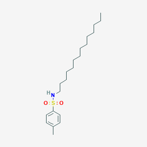 molecular formula C21H37NO2S B071988 N-Tetradecyl-p-toluenesulphonamide CAS No. 1243-66-9