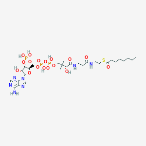 molecular formula C29H50N7O17P3S B072004 octanoyl-coenzyme A CAS No. 1264-52-4