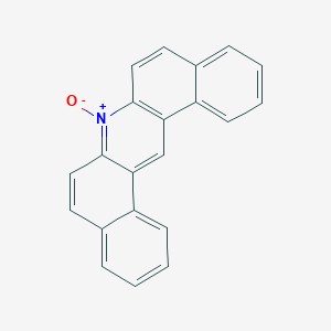 molecular formula C21H13NO B072019 Dibenz(a,j)acridine, 7-oxide CAS No. 1163-05-9