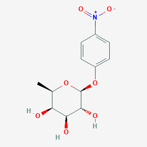 molecular formula C12H15NO7 B072028 4-Nitrophenyl beta-D-Fucopyranoside CAS No. 1226-39-7