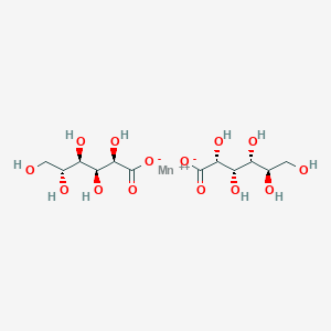 molecular formula C12H24MnO14 B072030 葡萄糖酸锰 CAS No. 6485-39-8