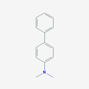 molecular formula C14H15N B072041 4-(Dimethylamino)biphenyl CAS No. 1137-79-7