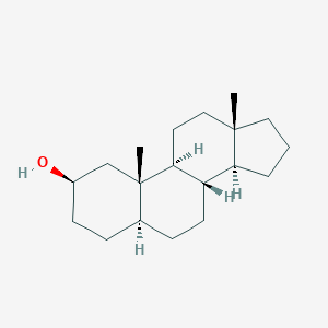 molecular formula C19H32O B072042 5alpha-Androstan-2beta-ol CAS No. 1225-47-4