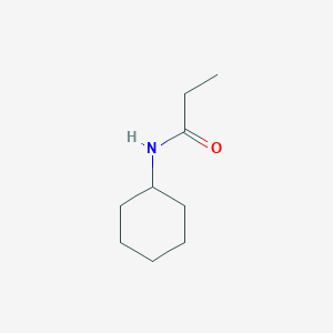 molecular formula C9H17NO B072063 N-Cyclohexylpropanamide CAS No. 1126-56-3