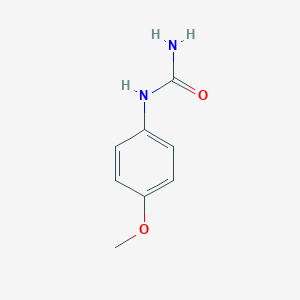 molecular formula C8H10N2O2 B072069 4-甲氧基苯基脲 CAS No. 1566-42-3