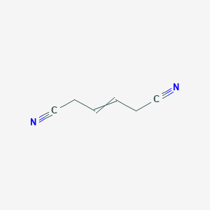 molecular formula C6H6N2 B072079 1,4-Dicyano-2-butene CAS No. 1119-85-3
