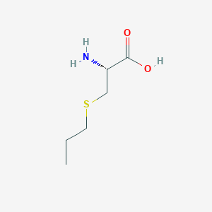 molecular formula C6H13NO2S B072082 S-Propyl-L-cysteine CAS No. 1115-93-1