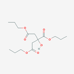 molecular formula C15H26O7 B072090 Tripropyl citrate CAS No. 1587-21-9
