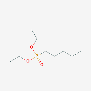 molecular formula C9H21O3P B072091 Diethyl pentylphosphonate CAS No. 1186-17-0