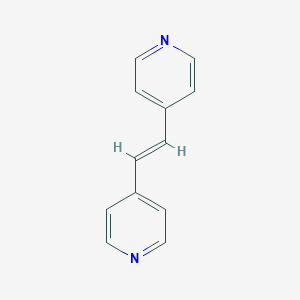 molecular formula C12H10N2 B072092 4,4'-乙烯二吡啶 CAS No. 1135-32-6