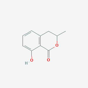 molecular formula C10H10O3 B072095 Mellein CAS No. 1200-93-7