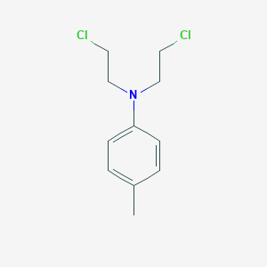 molecular formula C11H15Cl2N B072101 N,N-Bis(2-chloroethyl)-4-methylaniline CAS No. 1204-68-8