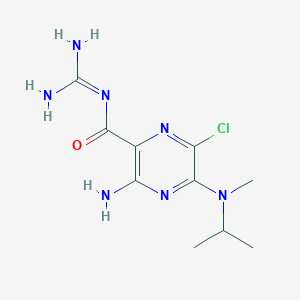 molecular formula C10H16ClN7O B072102 Methylisopropylamiloride CAS No. 1151-74-2