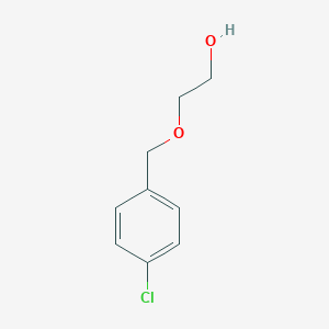 molecular formula C9H11ClO2 B072105 2-[(4-Chlorobenzyl)oxy]-1-ethanol CAS No. 1200-15-3