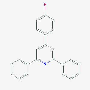 molecular formula C23H16FN B072115 4-(4-氟苯基)-2,6-二苯基吡啶 CAS No. 1498-83-5